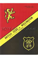 Wellington v British Isles 1971 rugby  Programme